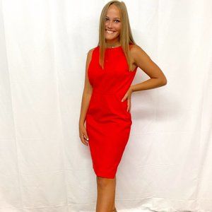 J. Crew Sheath Dress in Bi-Stretch Cotton